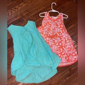 Little Girls size 10 12 large Cat & Jack and other brands summer clothing lot